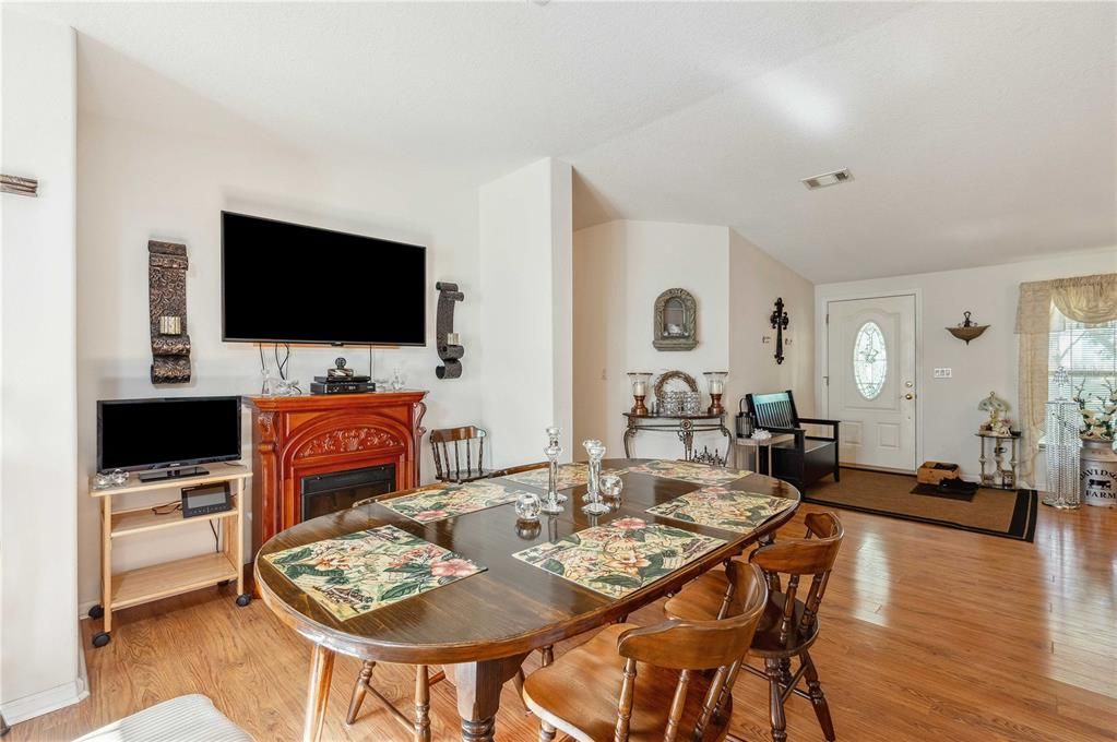 Dining room area.