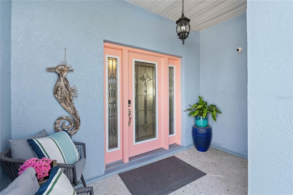 Front Entrance 221 Coral St | Venice Island Home, 34285