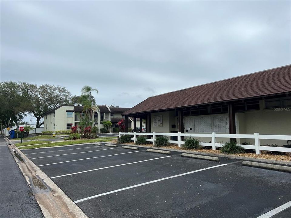 Community Clubhouse Parking