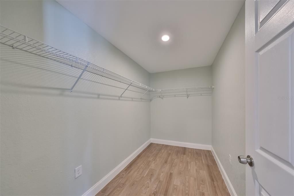 Primary Walk-In Closet