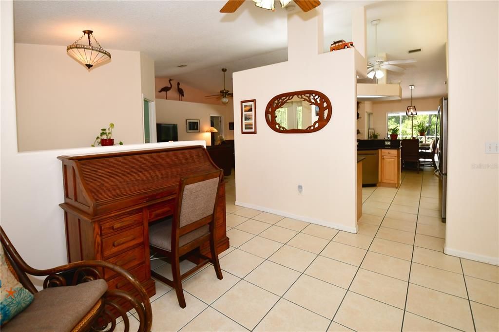 Breakfast Room toward Kitchen