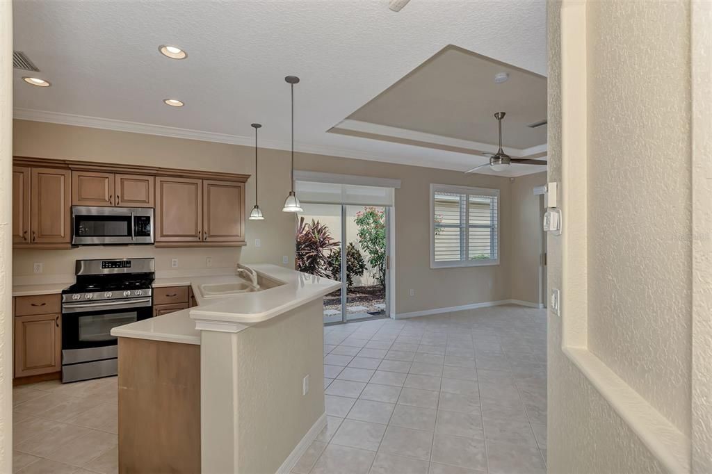 Entrance into Kitchen/Great Room