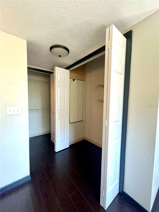 Closets in Second Bedroom