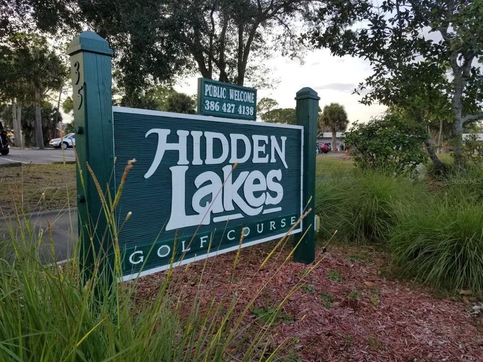 Fairgreen Community is nestled around the Hidden Lakes Golf Club.