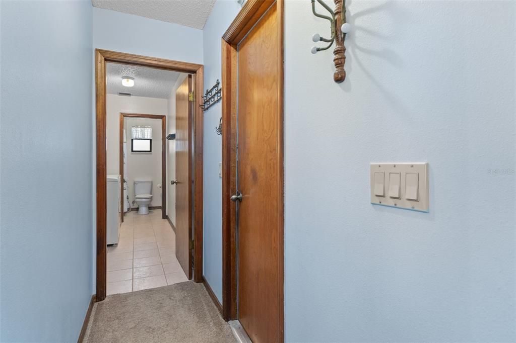 Laundry Room and separate half bath