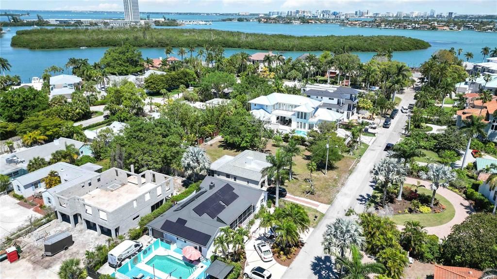 14,962 property view capturing Downtown Sarasota and "World famous" Siesta Key, Florida.