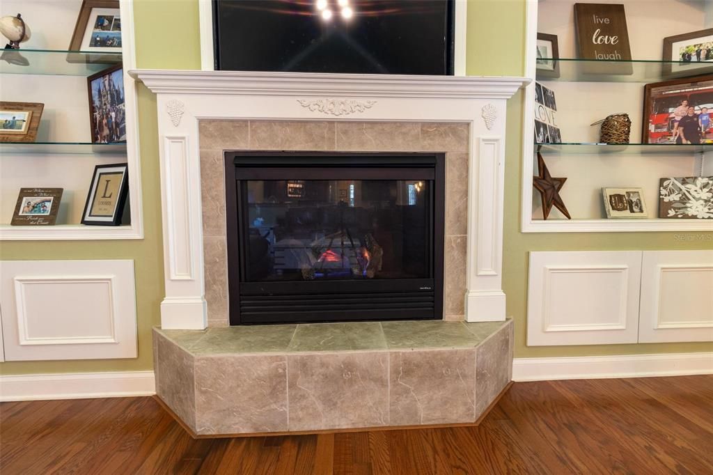 Living Room Fire Place