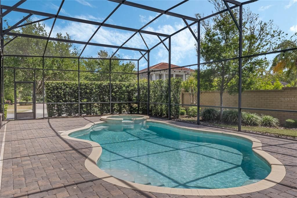 Enjoy this pool, this is Florida living!