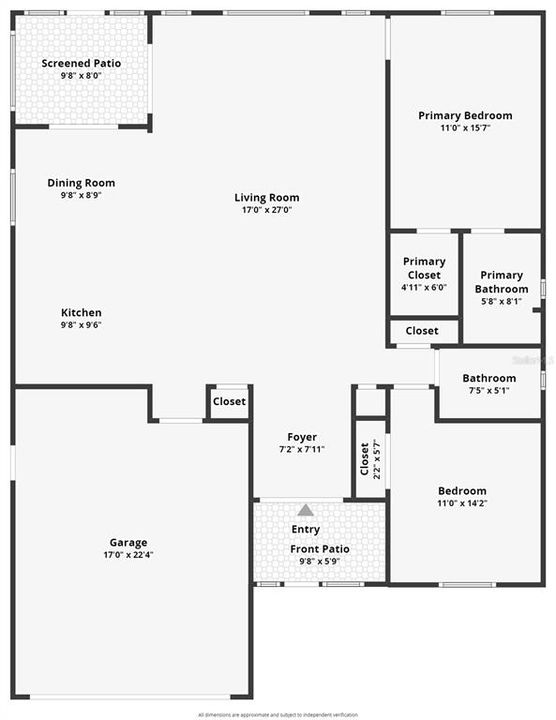 Active With Contract: $265,000 (2 beds, 2 baths, 1347 Square Feet)