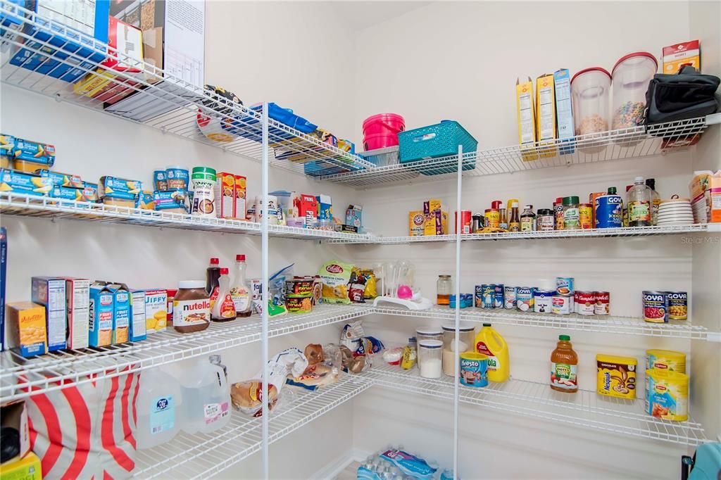 large walk in pantry