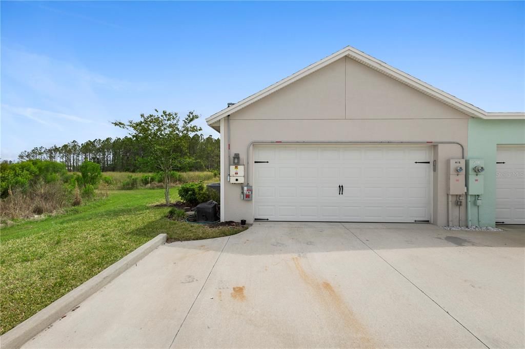 Store all of your beach essentials and golf cart with ease in the attached 2 car garage.