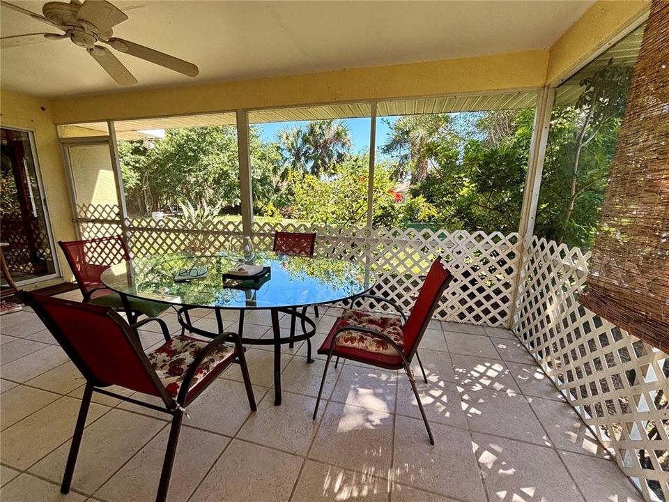 Private Lanai for the Master Bedroom