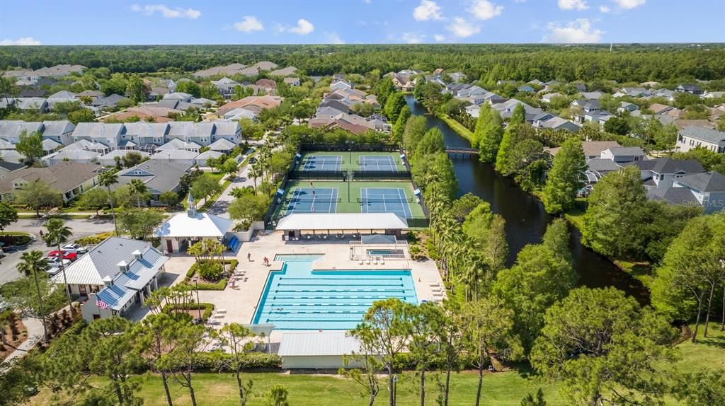Westchase Swim & Tennis Center at West Park Village. This is the pool you can see from W. Linebaugh Ave.