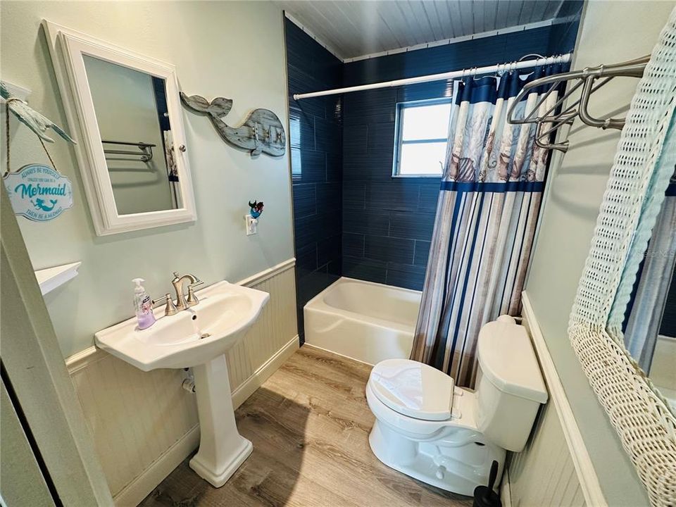 Bathroom with Shower/Tub Combo!