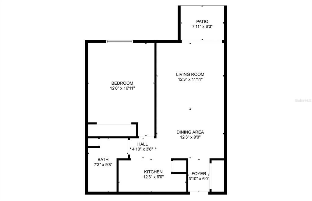 For Sale: $318,000 (1 beds, 1 baths, 645 Square Feet)