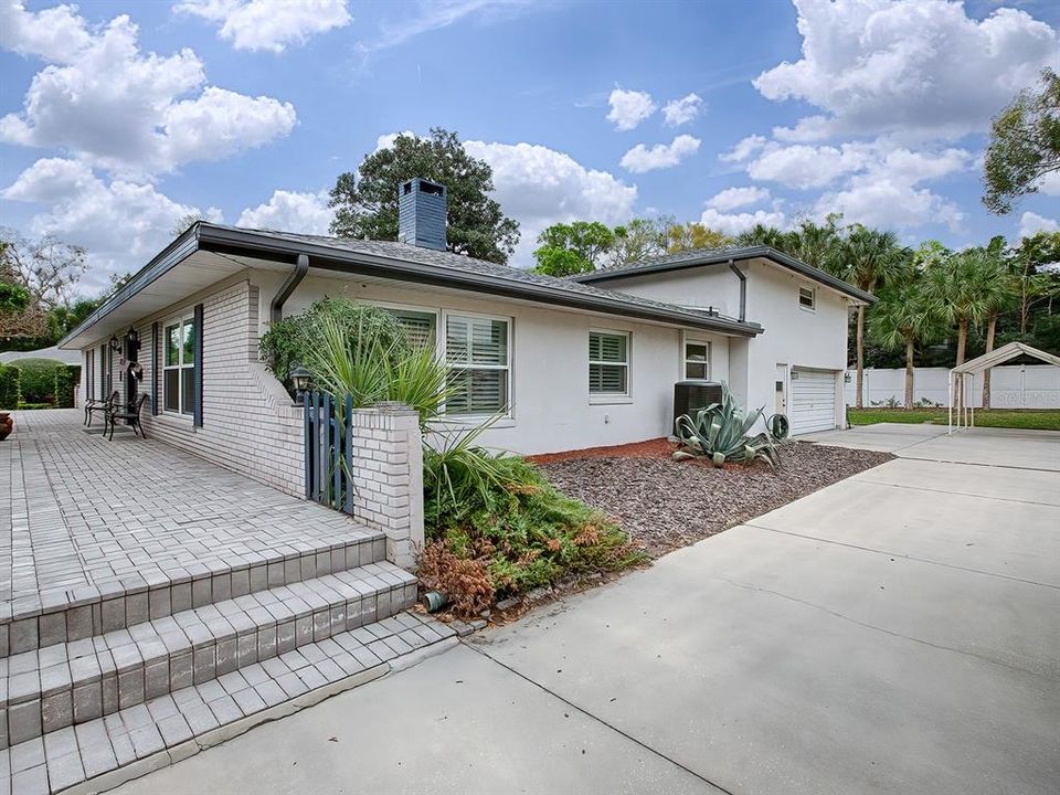 Exterior Front & Driveway