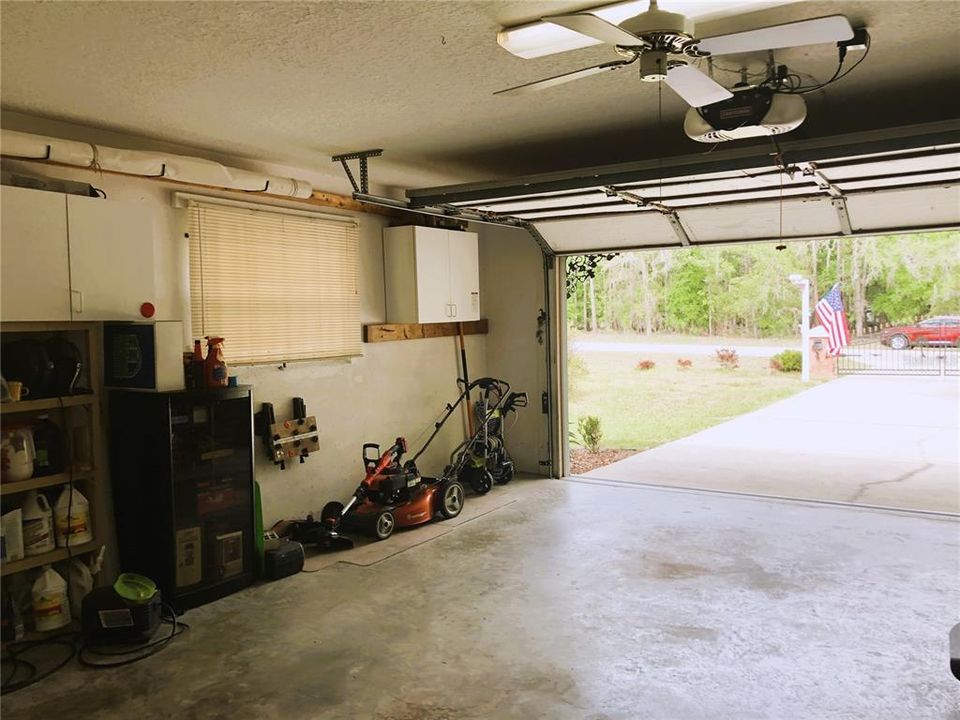 NORTH SIDE OF GARAGE FROM LAUNDRY