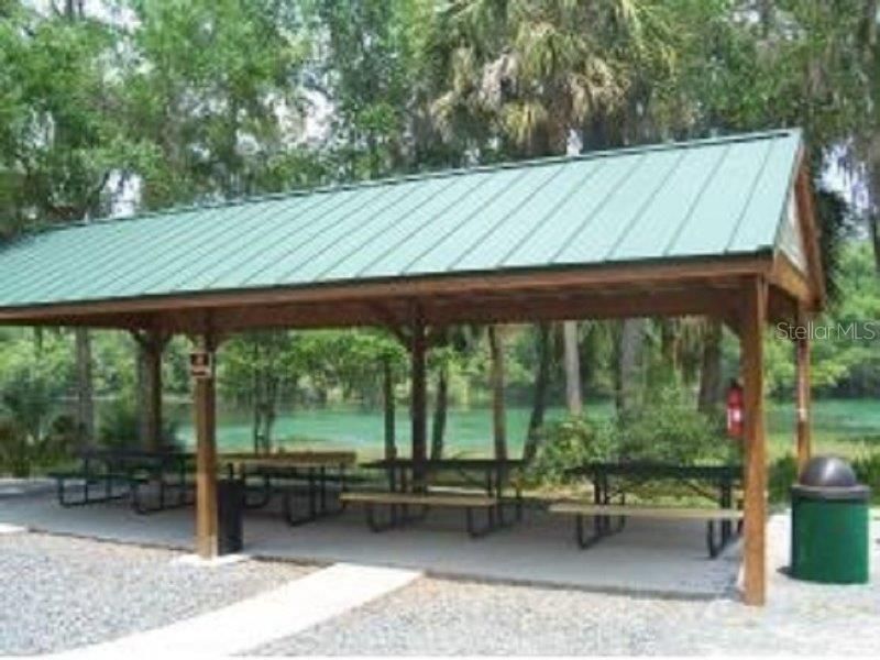RAINBOW SPRINGS PRIVATE RIVER PARK PAVILLONS