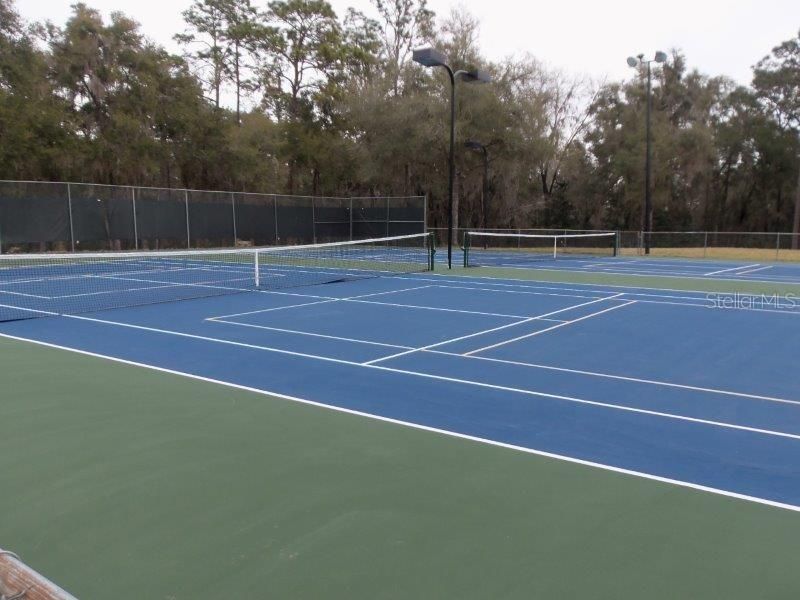 RAINBOW SPRINGS COMMUNITY PRIVATE LIGHTED TENNIS COURTS