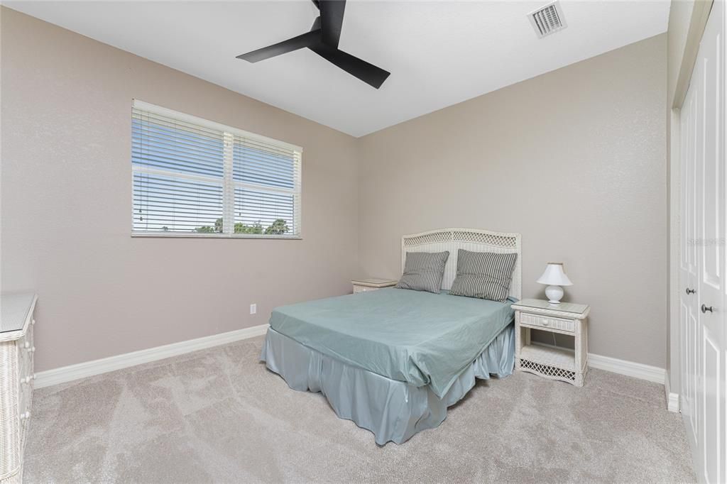 Guest Bedroom #3 has new carpeted flooring