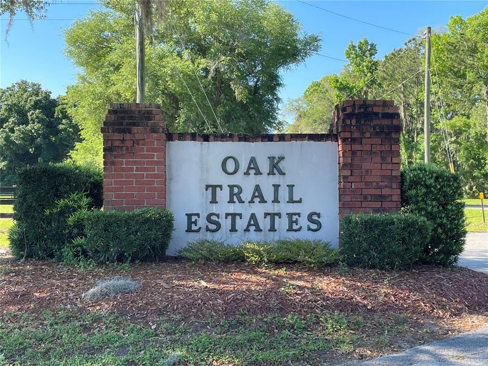Oak Trail Estates, A Small Equine Friendly Community in the great NW