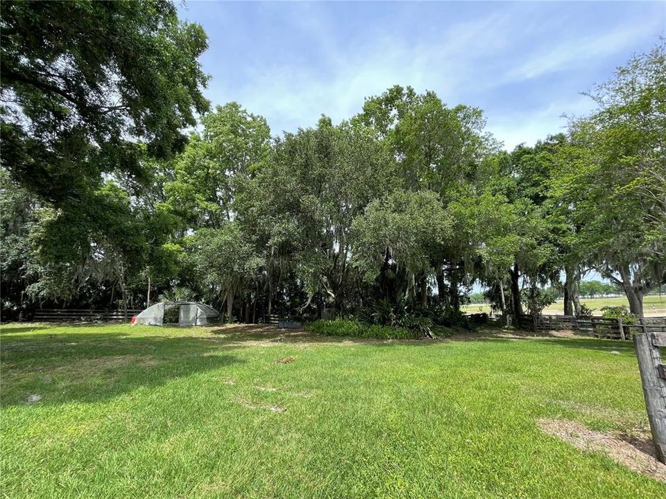 View of Training Center that backs to the property