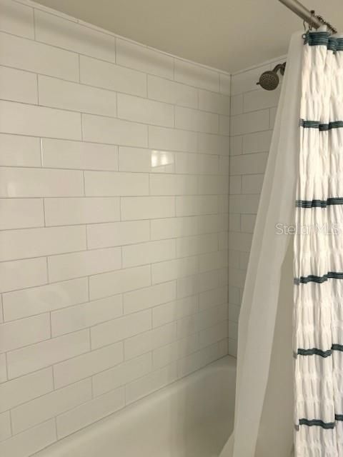 New tile and tub in bath 1