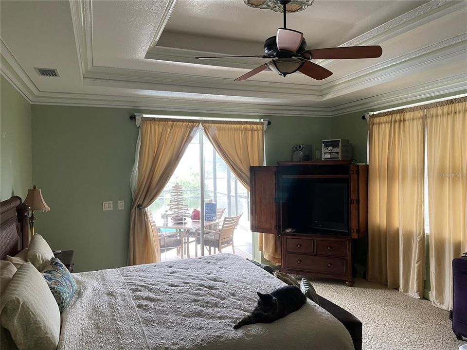 PRIMARY BEDROOM TRAY CEILING