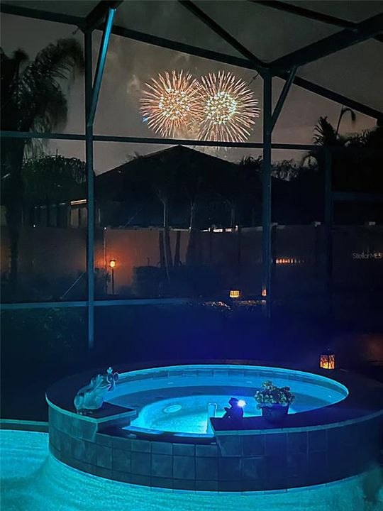 Enjoy Disney Fireworks from your own backyard