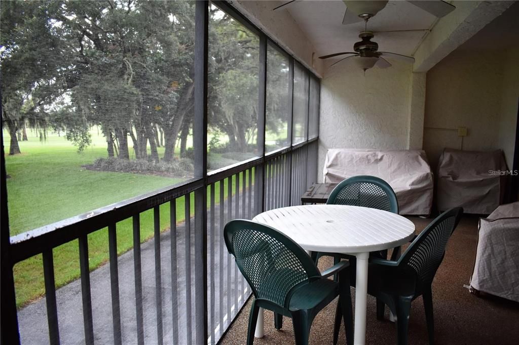 Balcony Overlooking Golf Course