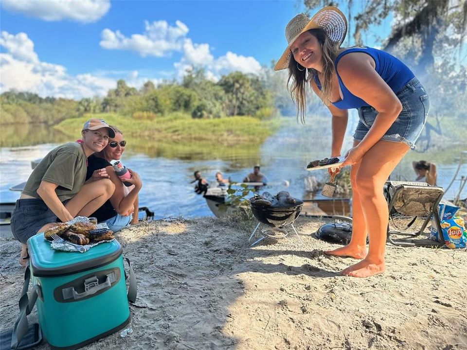 Lunch on the river