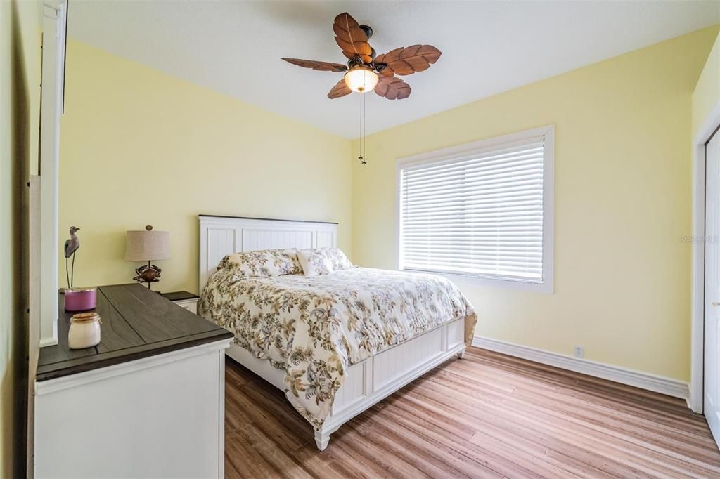 Bedroom 3 with ceiling fan