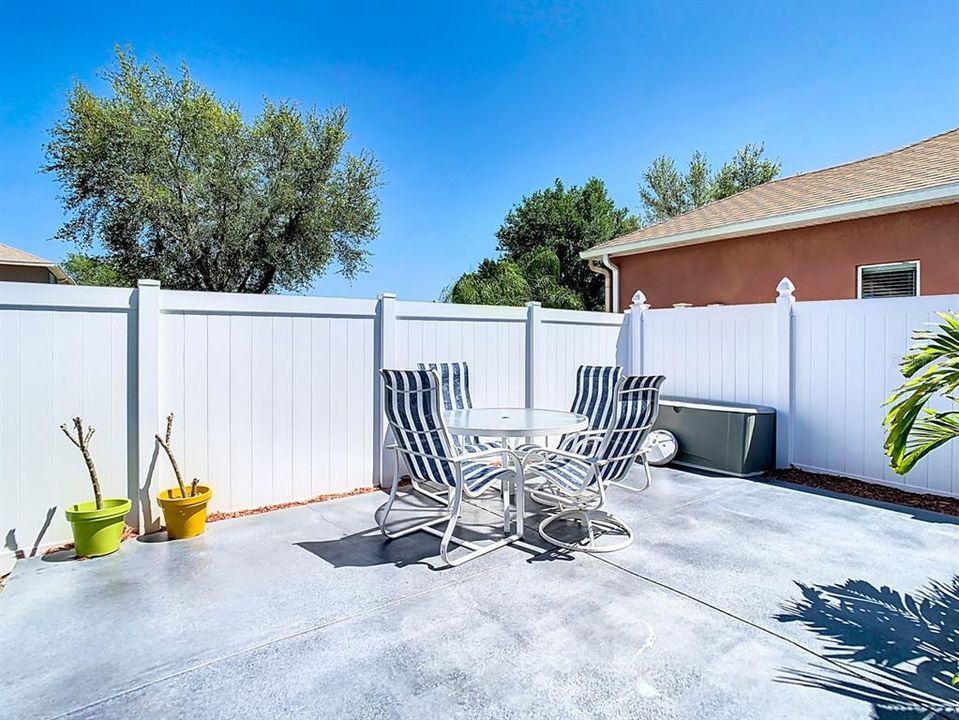 OUTSIDE PATIO DECK