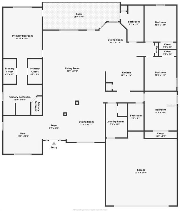 Active With Contract: $445,000 (4 beds, 3 baths, 2539 Square Feet)