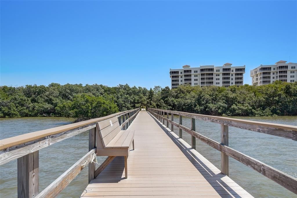 Drop a Line into the Water from the Private Fishing Pier