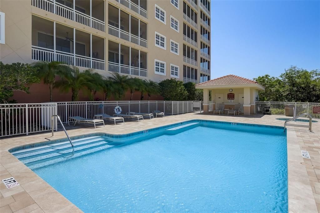 Fully renovated pool just waiting for someone to float