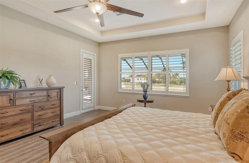 TRAY CEILINGS WITH CUSTOM CEILING FANS