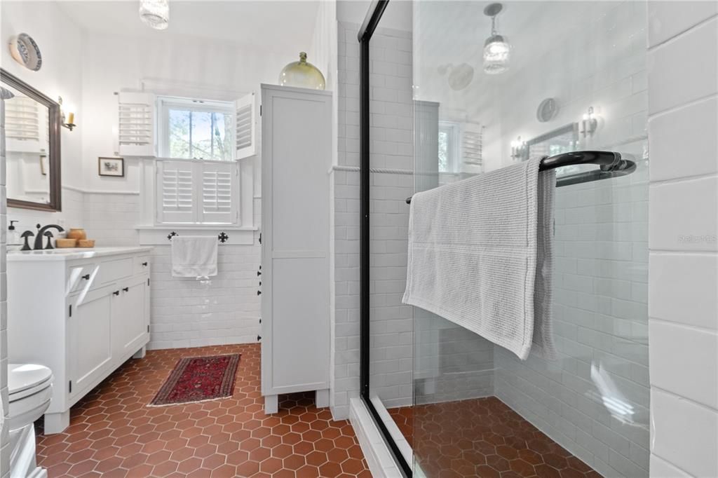 Fully renovated primary bathroom