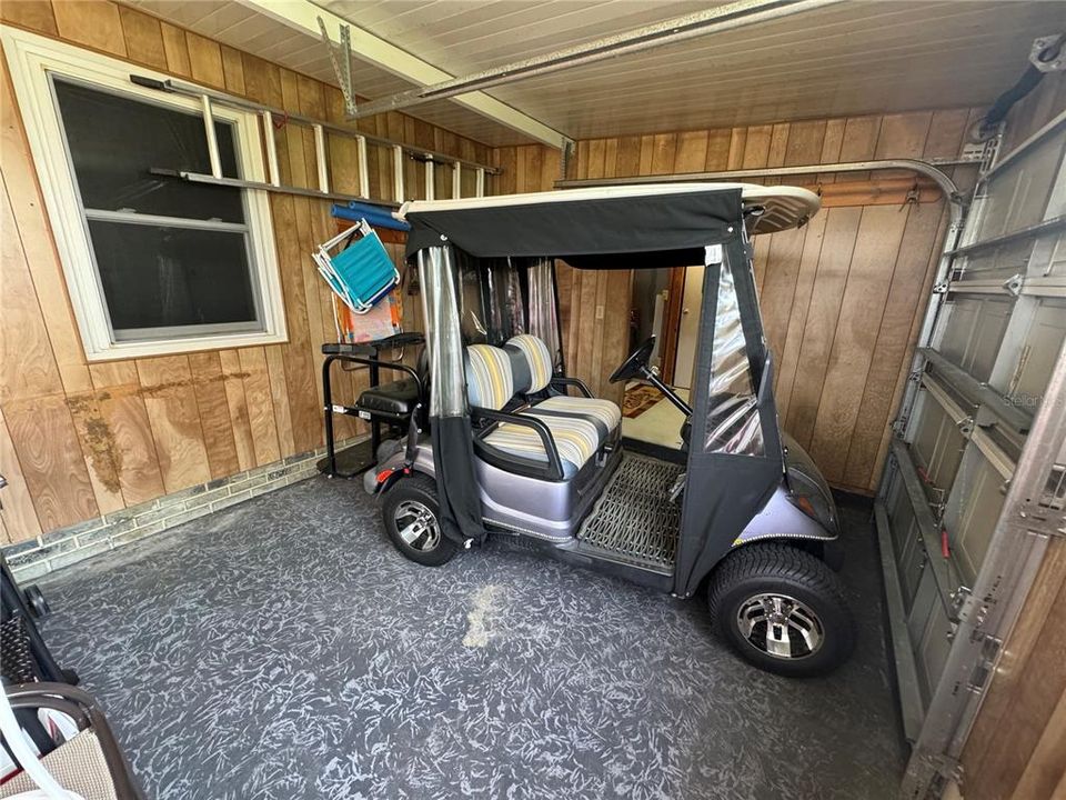 Golf Cart Garage.