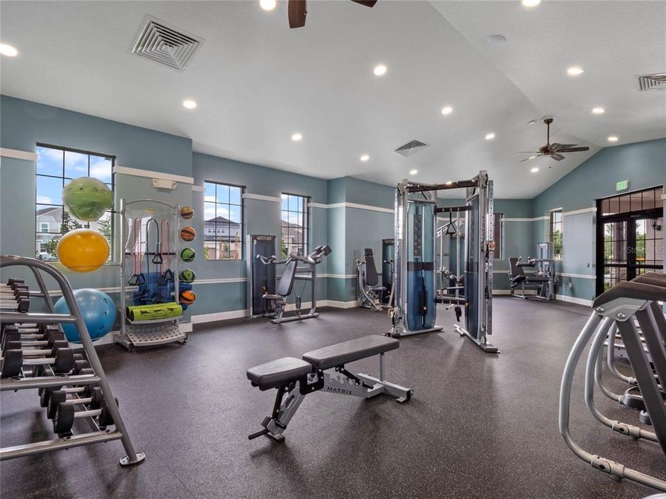 Lakeview Preserve Workout Room