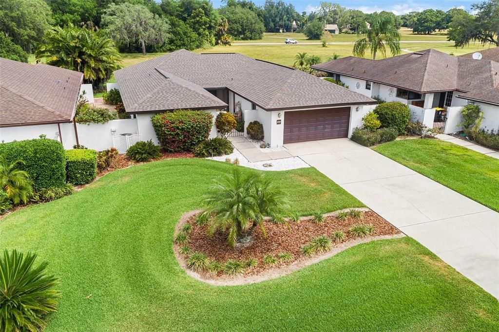 FRONT OF PROPERTY AERIAL VIEW