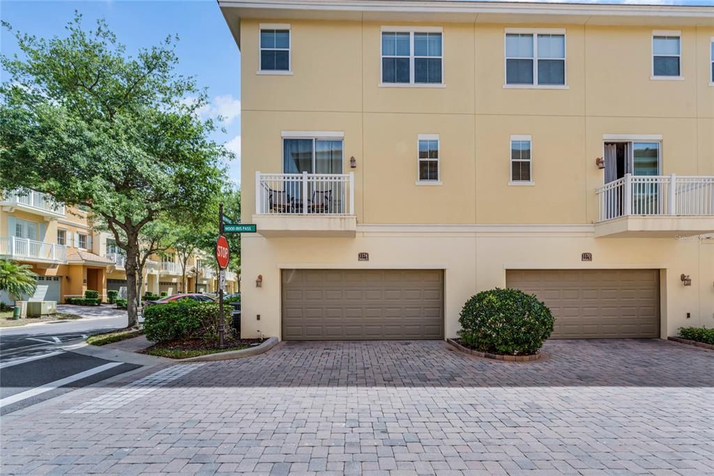 Driveway with Garage