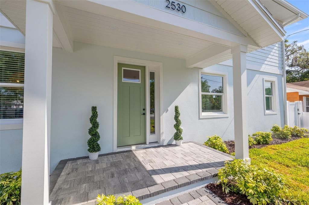 Covered Front Porch