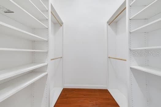 Walkin primary closet-plus there are 2 more closets!