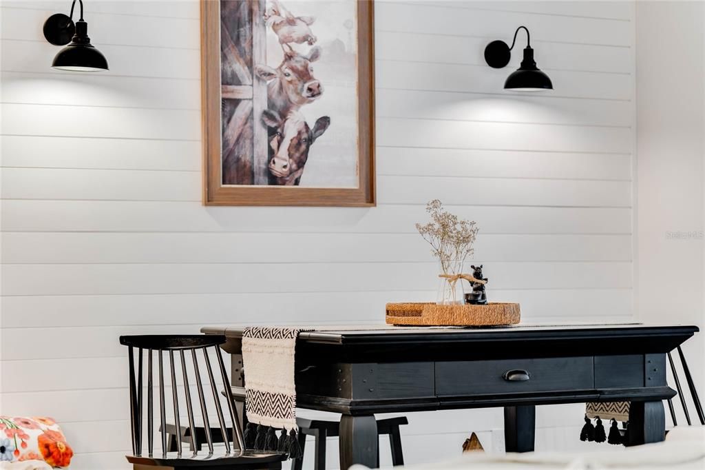 Shiplap Feature Wall
