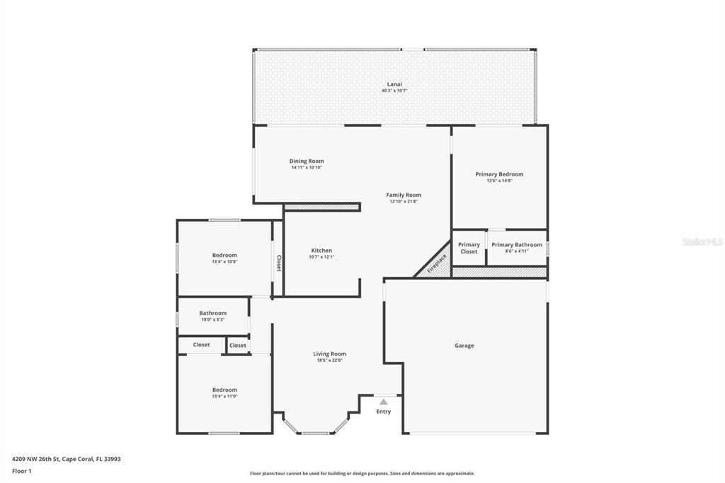 For Sale: $550,000 (3 beds, 2 baths, 1543 Square Feet)