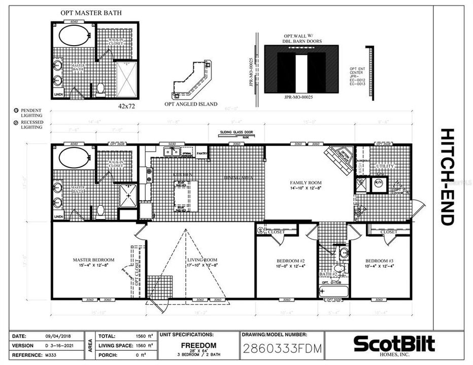 Active With Contract: $269,900 (3 beds, 2 baths, 1560 Square Feet)