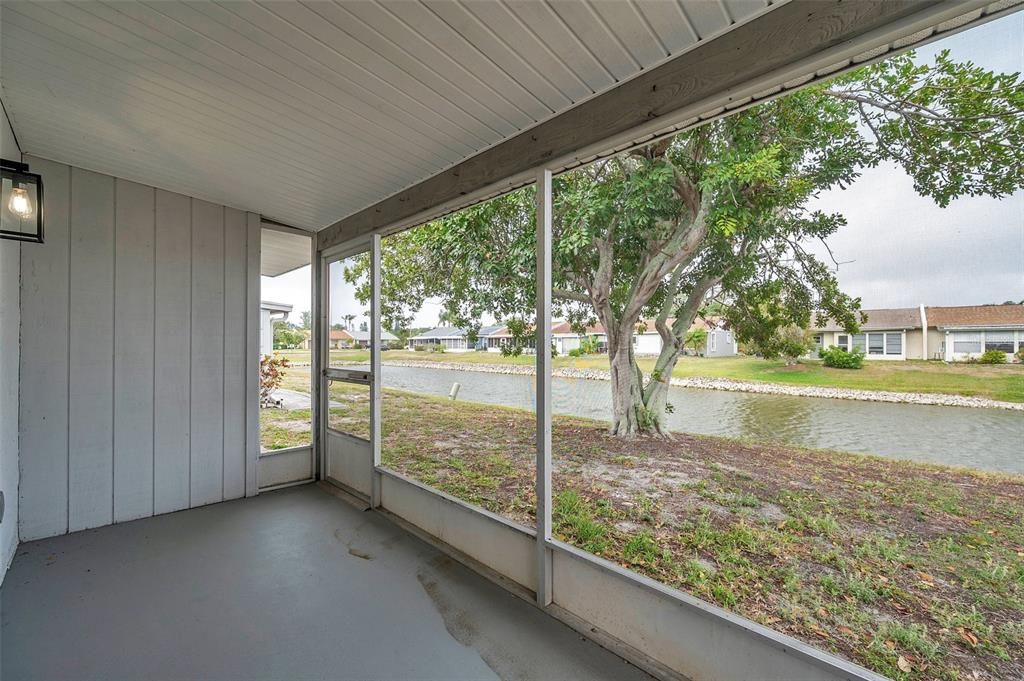 Screened in Patio