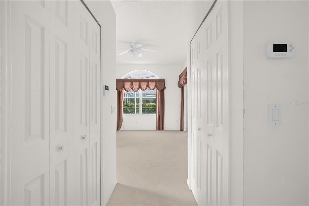 bonus room, flex space attached to master with access from foyer