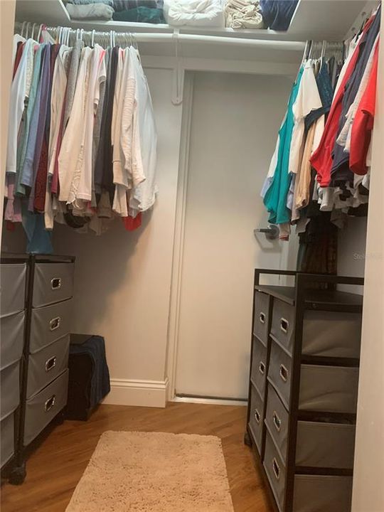 master closet/safe room